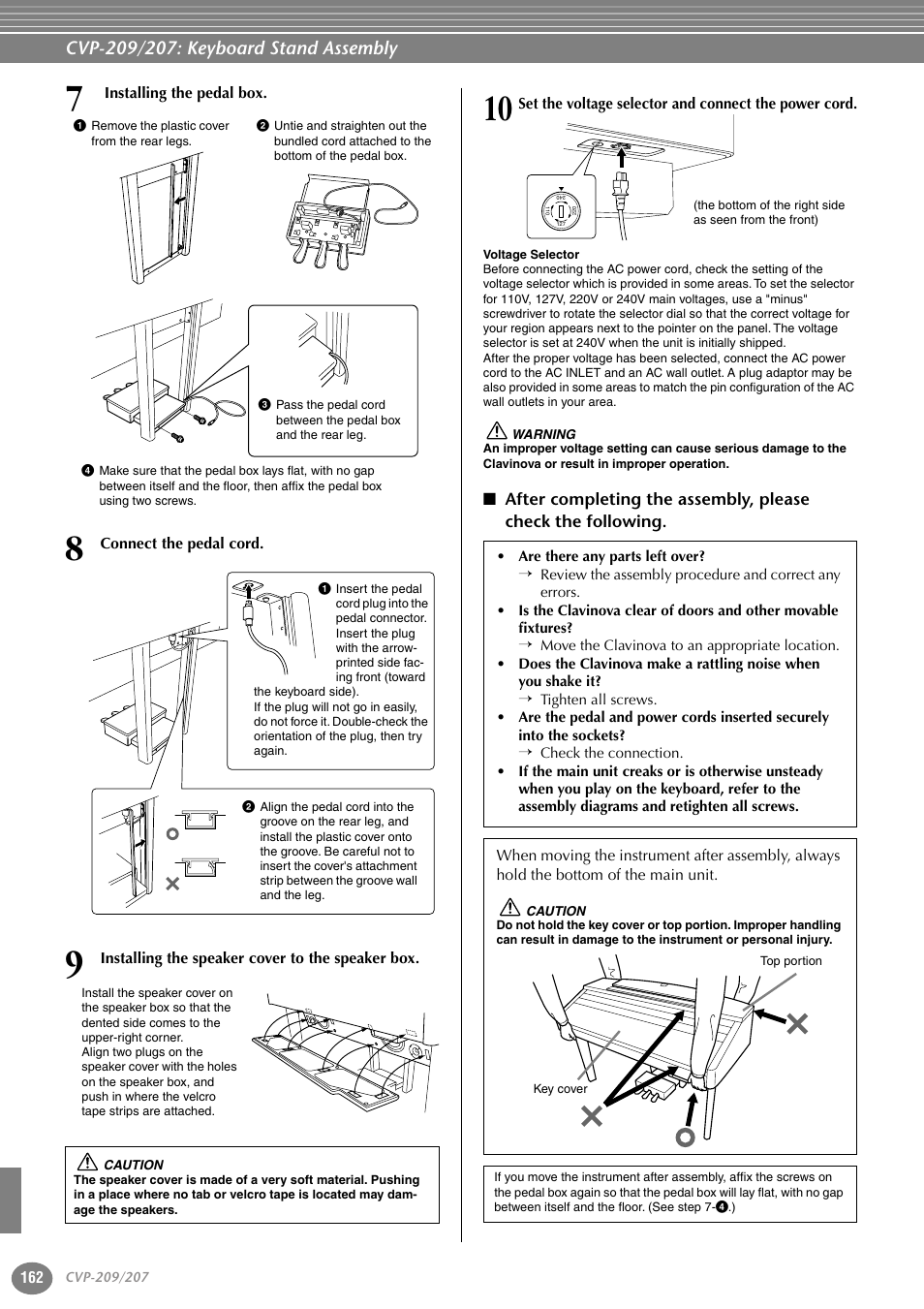 Yamaha CVP-207  EN User Manual | Page 162 / 176