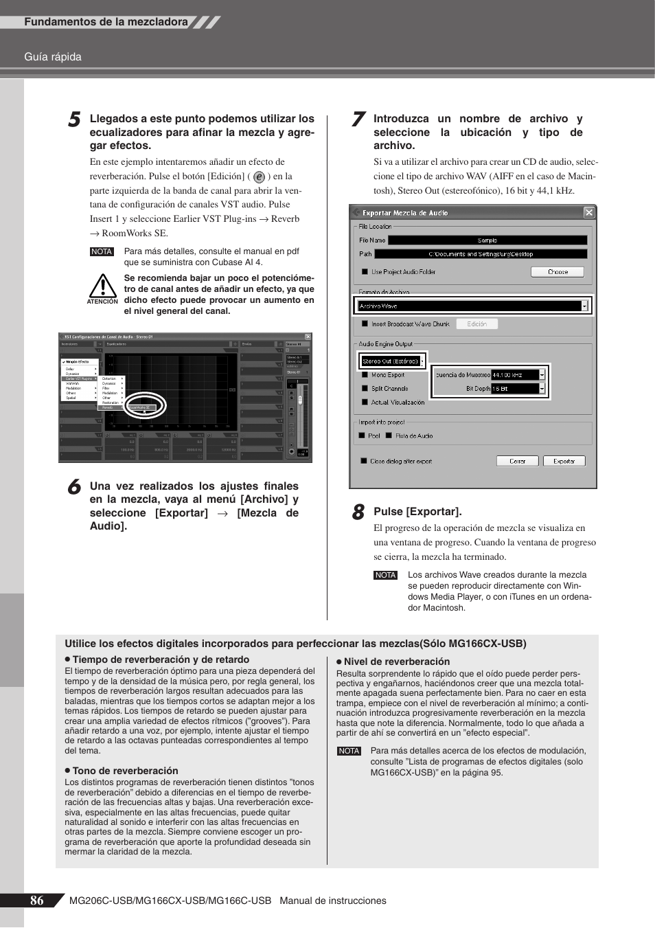 Yamaha MG166C-USB User Manual | Page 14 / 37