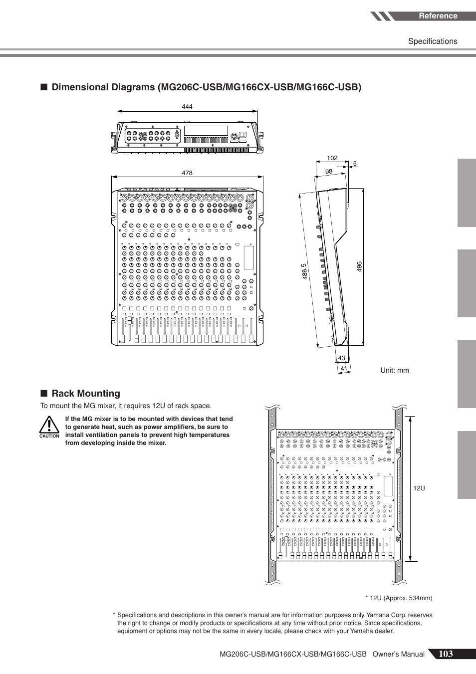 Yamaha MG166C-USB User Manual | Page 31 / 37