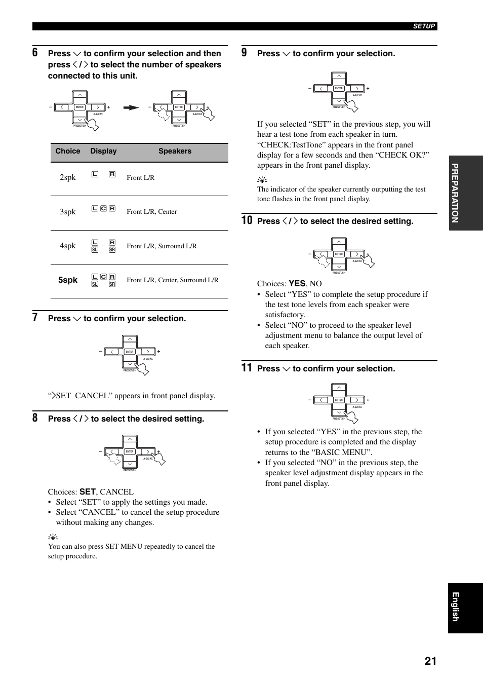 Yamaha RX-V359 User Manual | Page 25 / 74