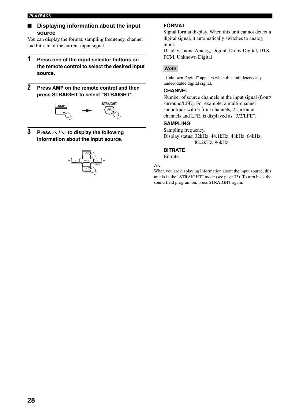 Yamaha RX-V359 User Manual | Page 32 / 74
