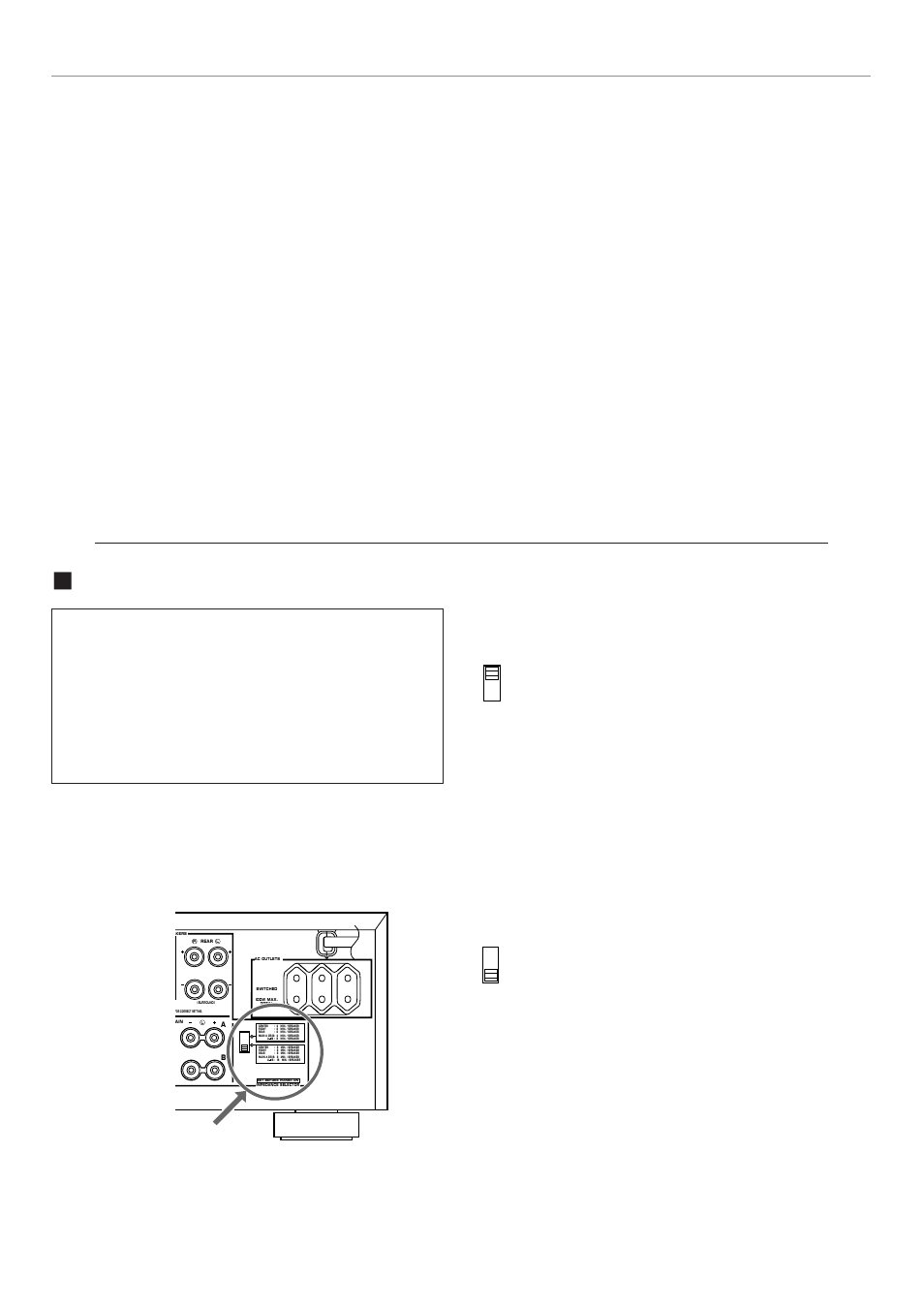 Impedance selector switch, Europe model), Preparation | Yamaha RX V2095RDS User Manual | Page 24 / 90