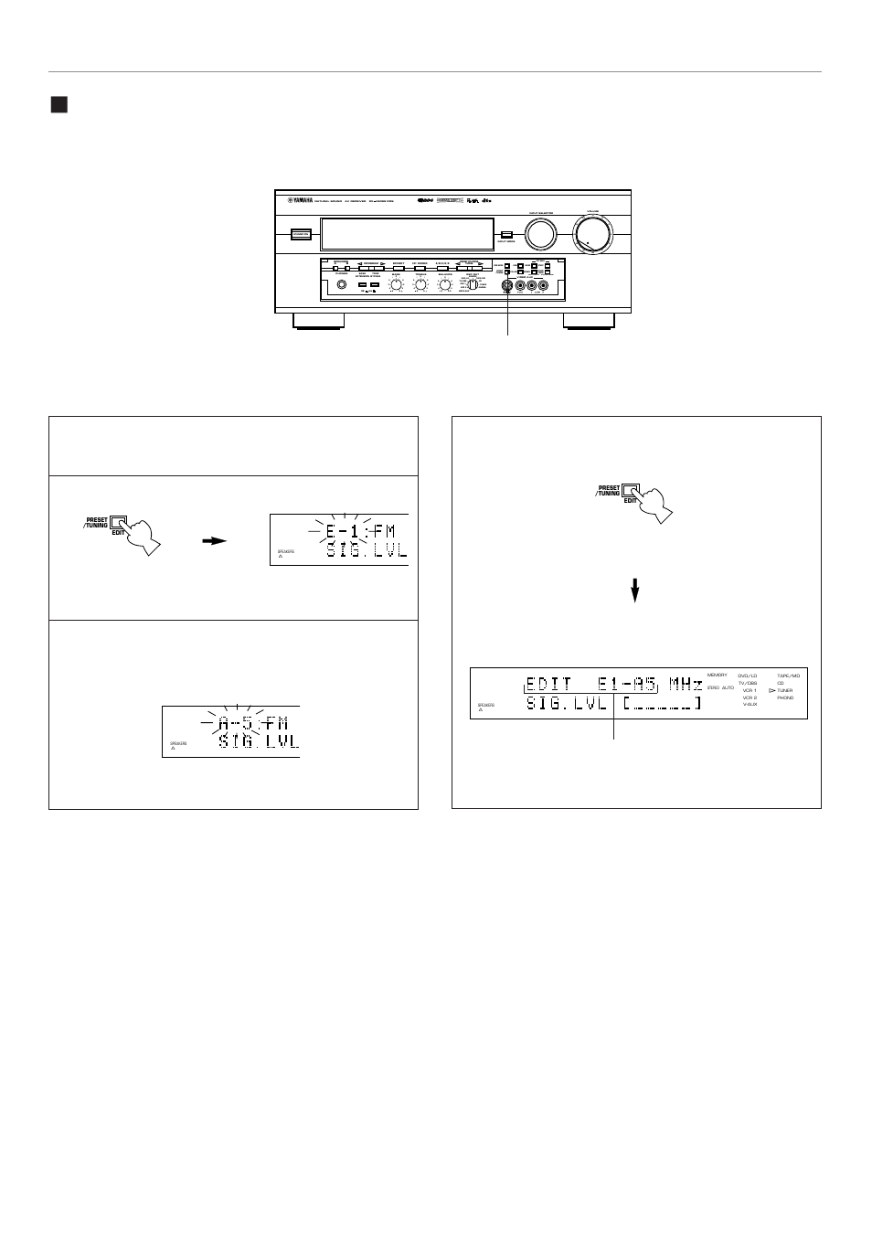 Exchanging preset stations | Yamaha RX V2095RDS User Manual | Page 48 / 90