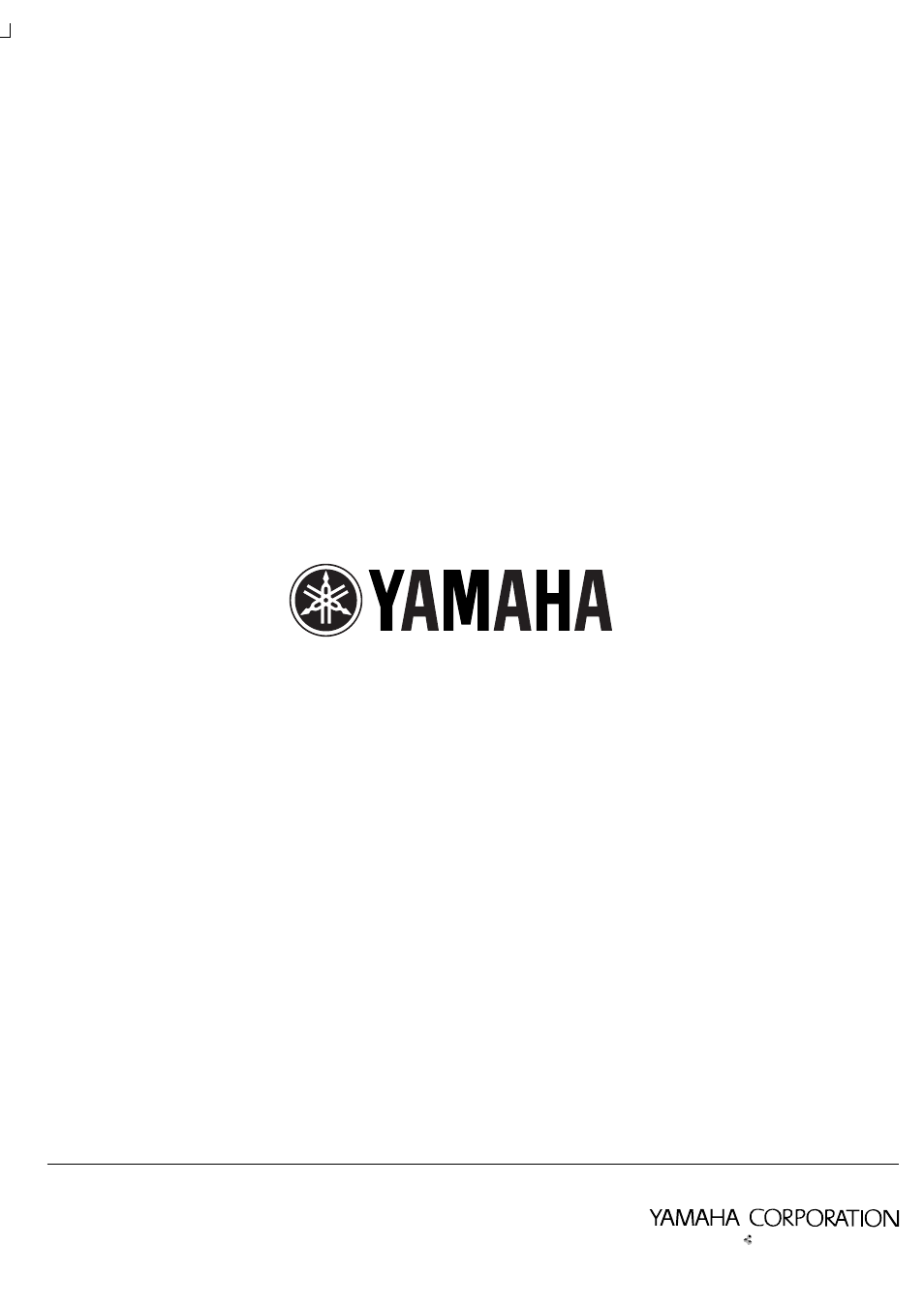 Printed in japan | Yamaha RX V2095RDS User Manual | Page 90 / 90