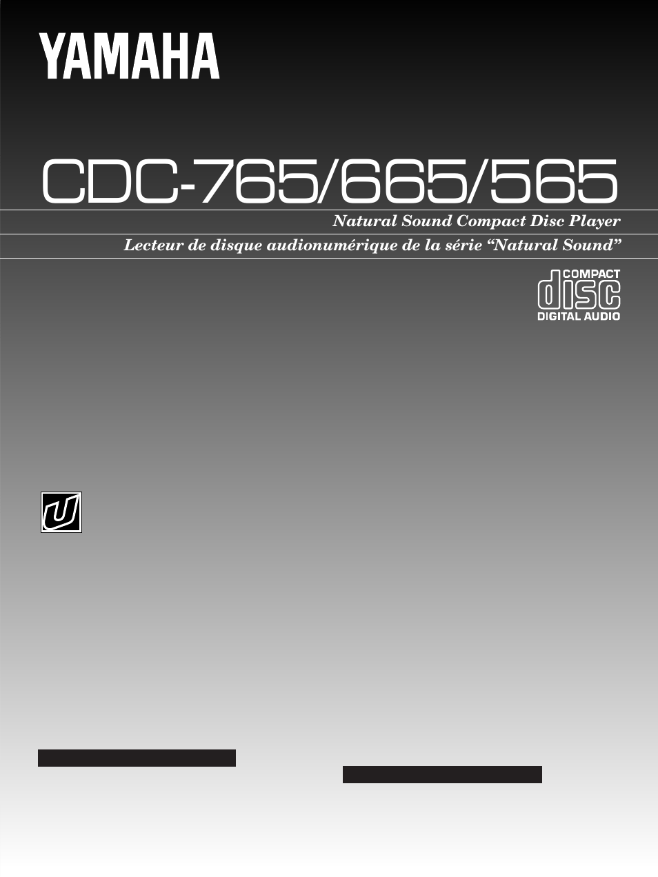 Yamaha CDC-665 User Manual | 26 pages