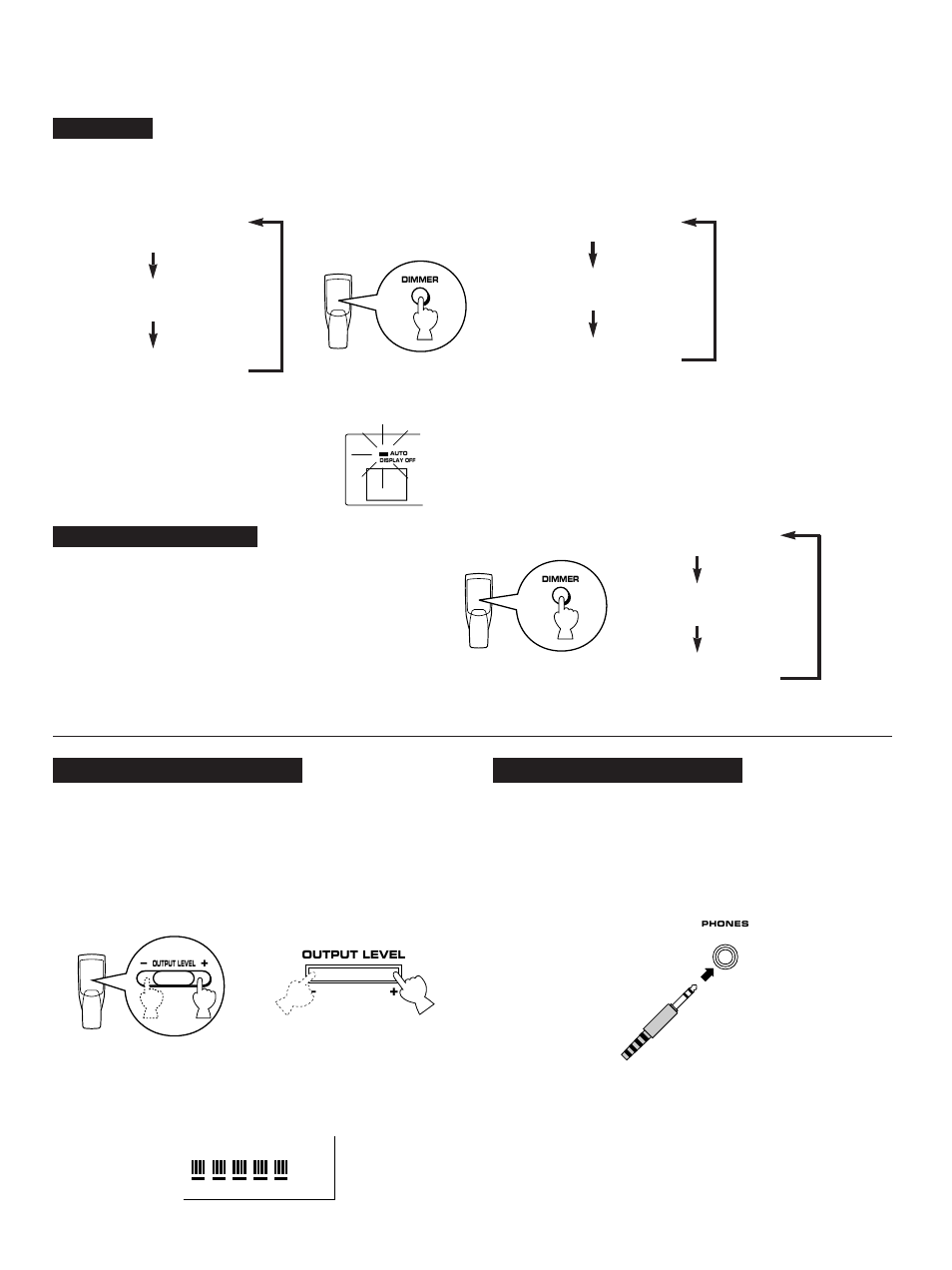 Changing brightness of the display, Cdc-765 | Yamaha CDC-665 User Manual | Page 12 / 26