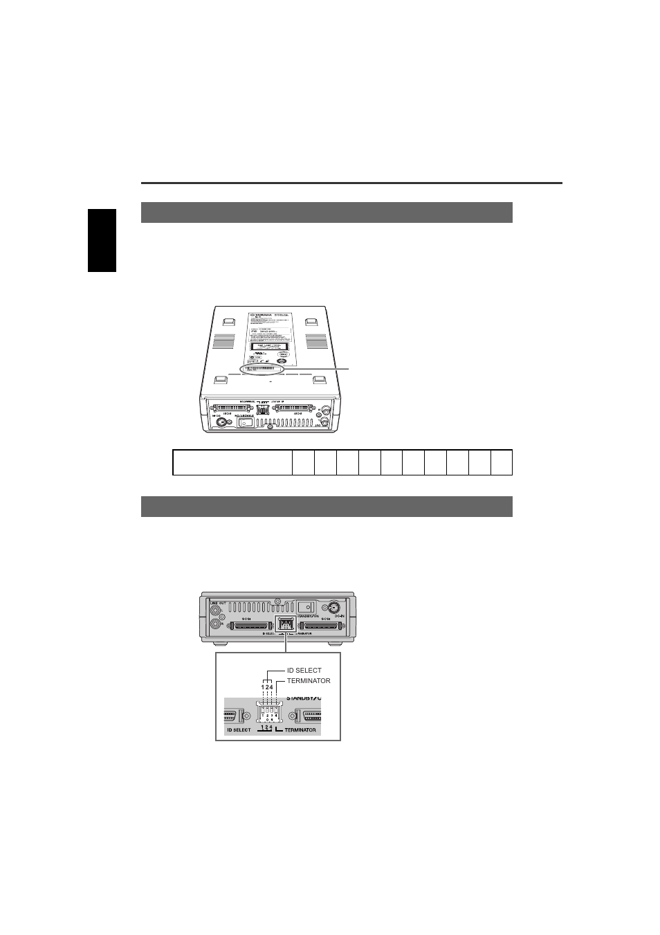 Preparing the crw3200sx drive, Serial number, 1 set up the crw3200sx drive | P. 9) | Yamaha CRW3200SX User Manual | Page 18 / 46