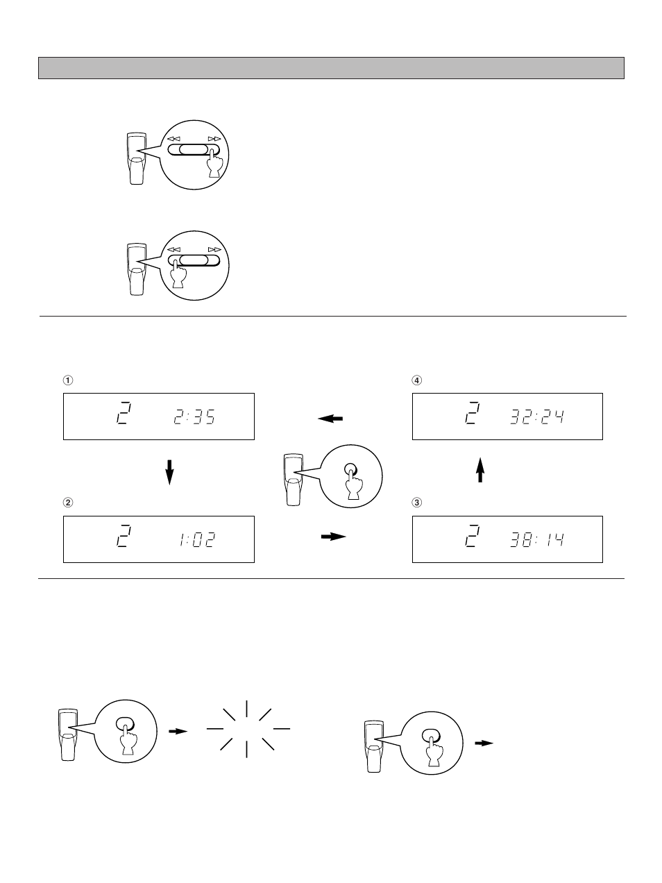 Selecting time displays, Automatic spacing | Yamaha CDX-993 User Manual | Page 10 / 23