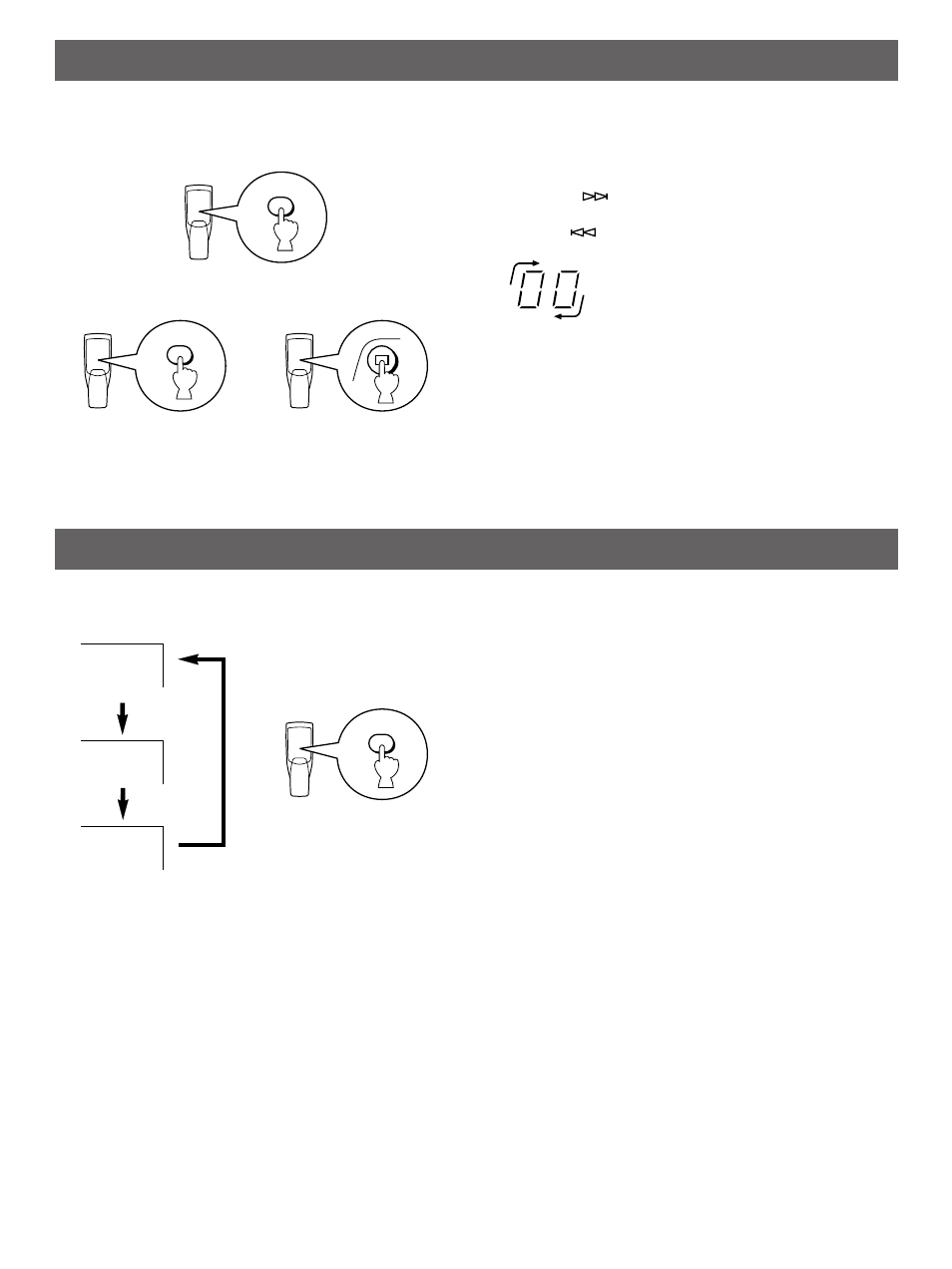 Random-sequence play, Repeat play | Yamaha CDX-993 User Manual | Page 12 / 23