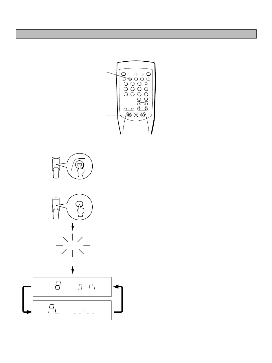 Automatic searching for the peak level on a disc, Stop the unit, The peak level search is performed on the disc | Yamaha CDX-993 User Manual | Page 18 / 23