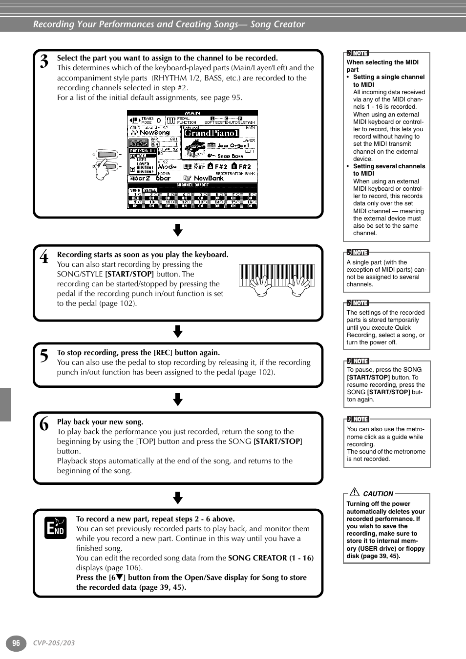 Yamaha 205M  EN User Manual | Page 96 / 170