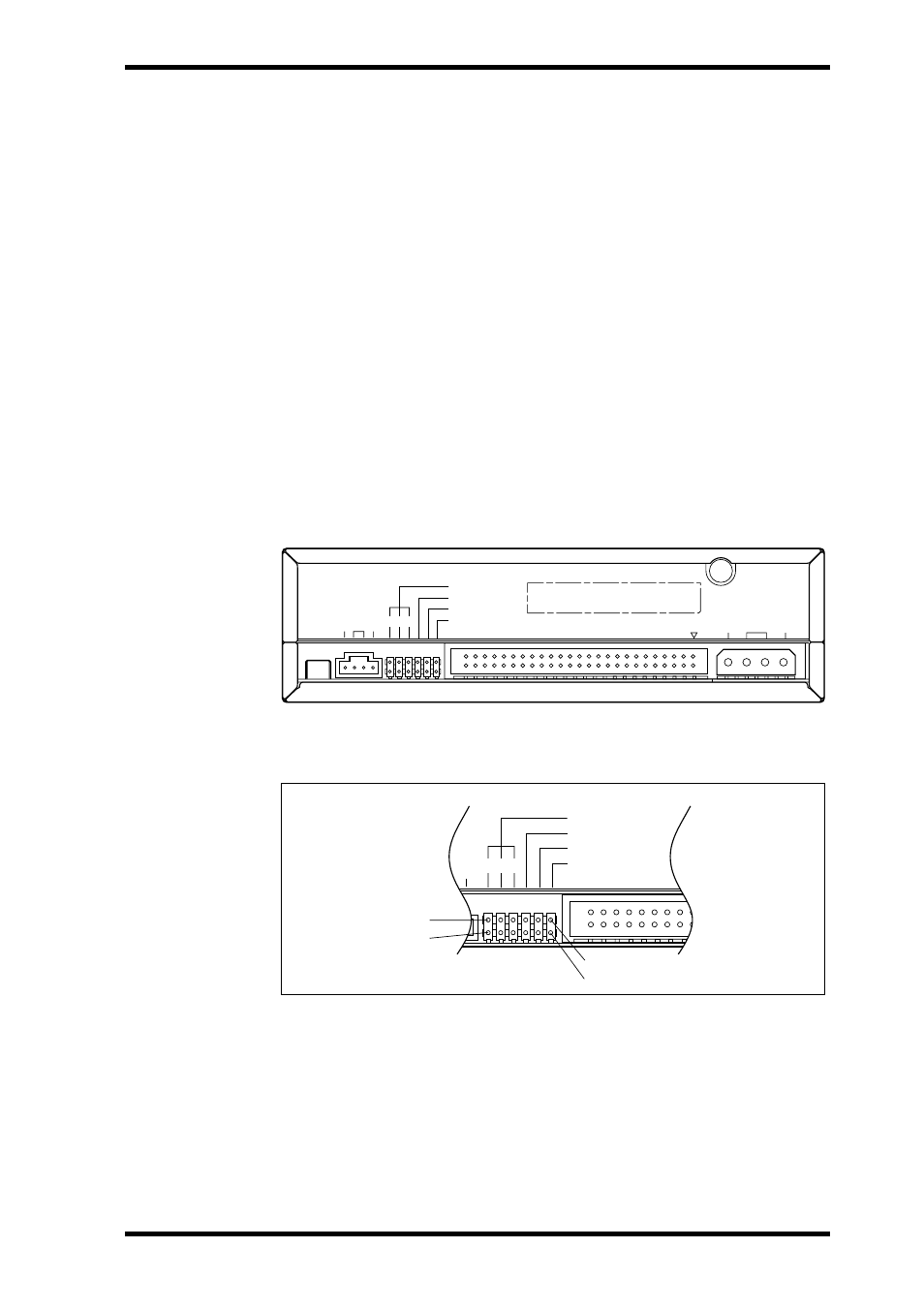 Rear panel, Jumper switch, Chapter 2 - installing the yamaha cdr200t drive | Cdr200t drive settings | Yamaha CDR200t User Manual | Page 11 / 22