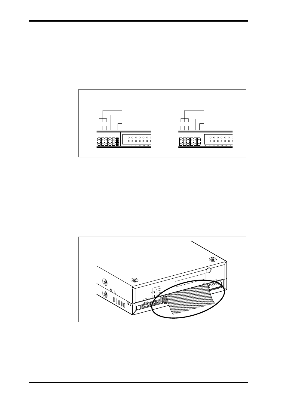 Cable connection, Scsi cable, Chapter 2 - installing the yamaha cdr200t drive | Yamaha CDR200t User Manual | Page 14 / 22