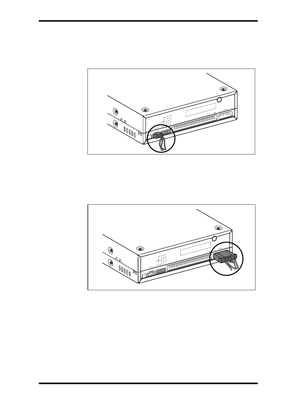 Audio output cable, Dc power cable, Chapter 2 - installing the yamaha cdr200t drive | Yamaha CDR200t User Manual | Page 15 / 22