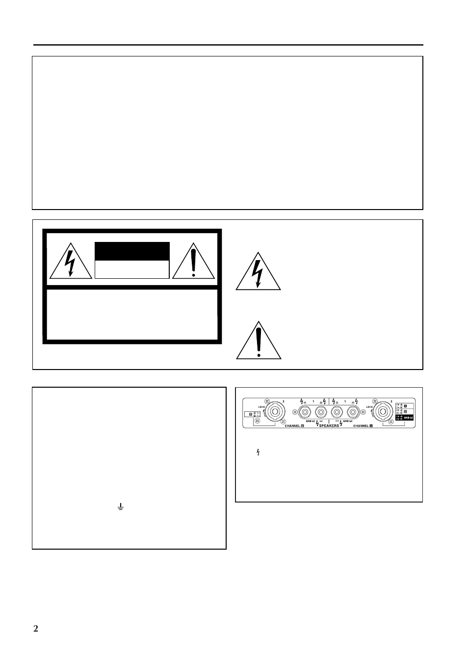 Important | Yamaha PC4800N User Manual | Page 2 / 16