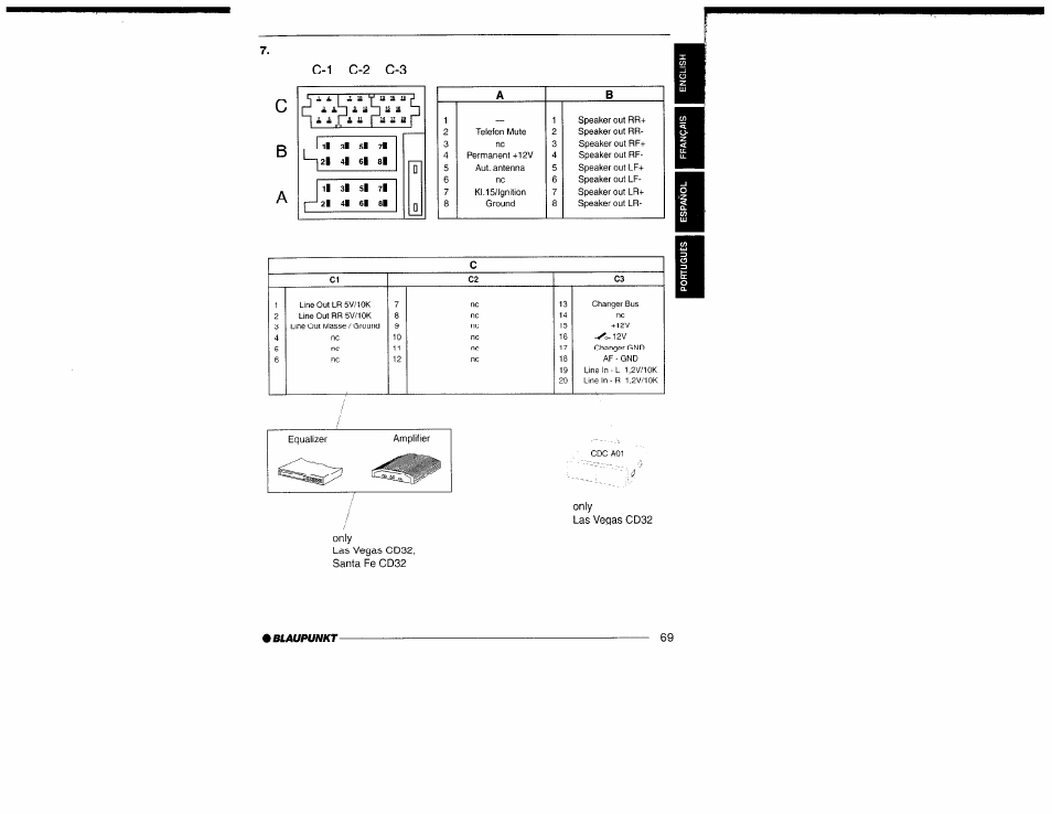 C-1 c-2 c-3 | Yamaha San Diego CD32 User Manual | Page 22 / 29