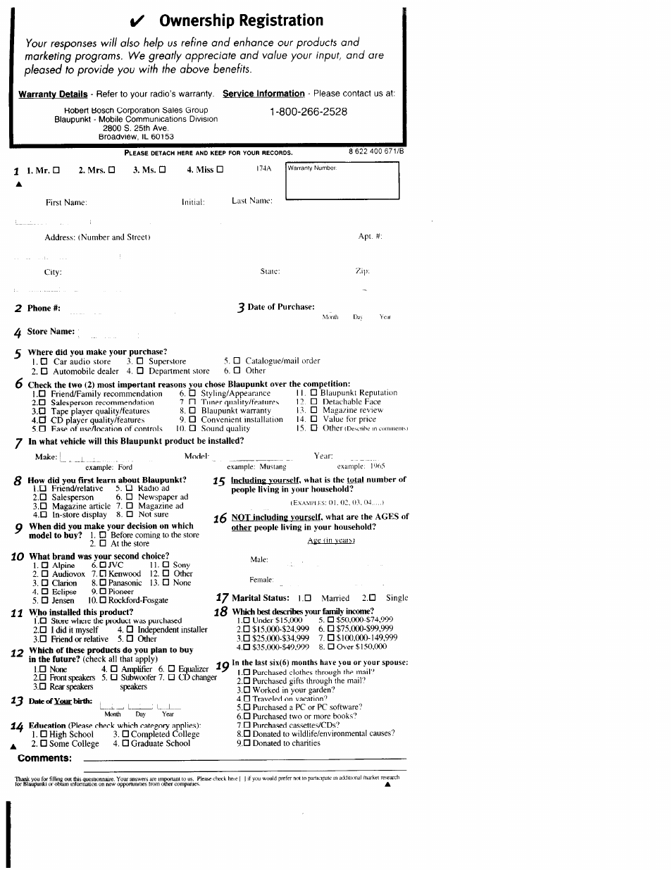 Comments | Yamaha San Diego CD32 User Manual | Page 29 / 29