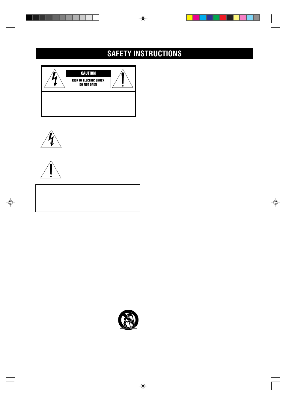 English, Safety instructions | Yamaha HTR-5240 User Manual | Page 2 / 63