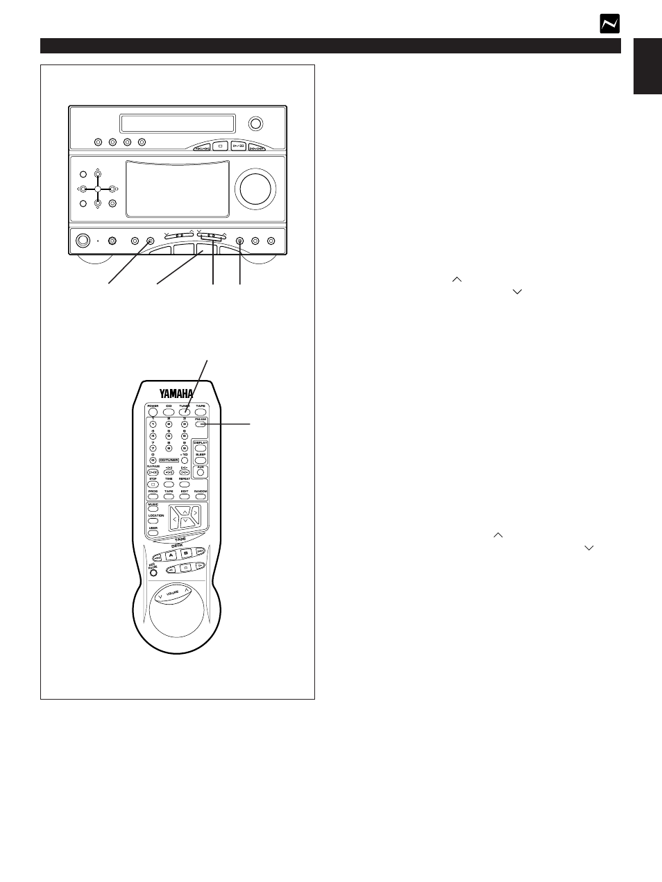 Tuning operation, Automatic tuning, Manual tuning | E-15 english | Yamaha GX-3 User Manual | Page 21 / 44