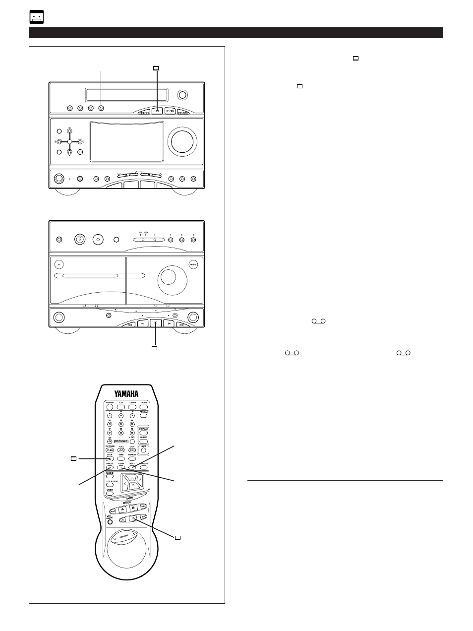 E-24 recording a compact disc | Yamaha GX-3 User Manual | Page 30 / 44