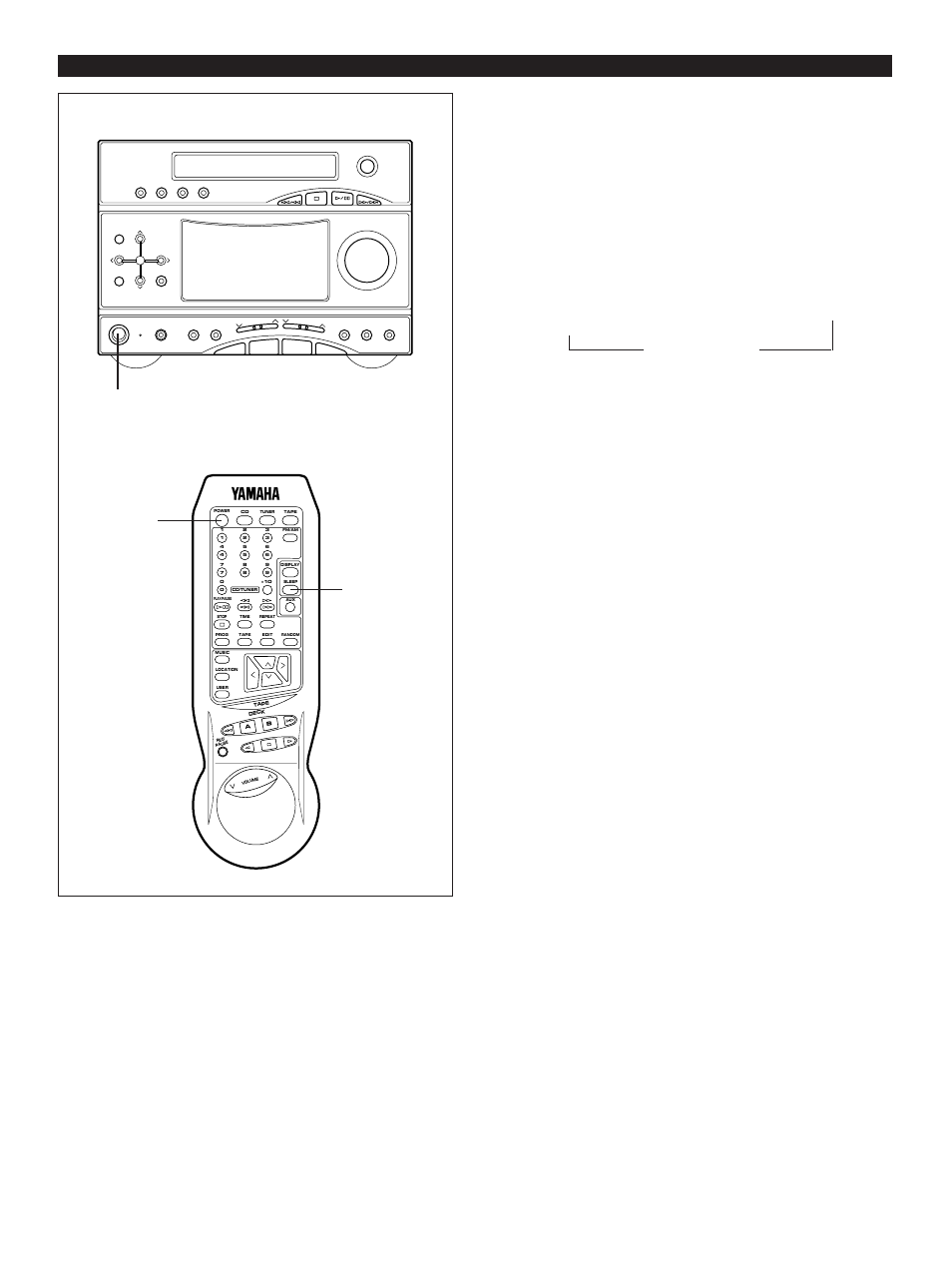 Sleep timer operation, E-34 how to use the built-in timer, This unit can be turned off automatically | Play the desired sound source | Yamaha GX-3 User Manual | Page 40 / 44