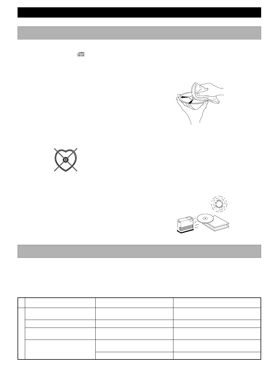 Cd preventive care, Troubleshooting, E-26 | Additional information | Yamaha CRX-M5 User Manual | Page 32 / 35