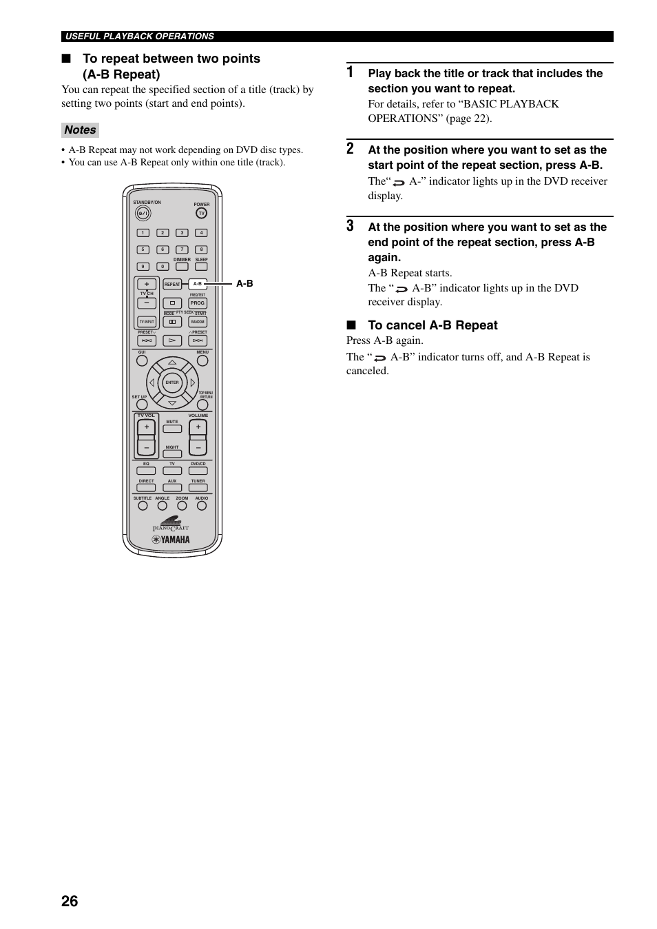 Yamaha RDX-E700 User Manual | Page 28 / 57