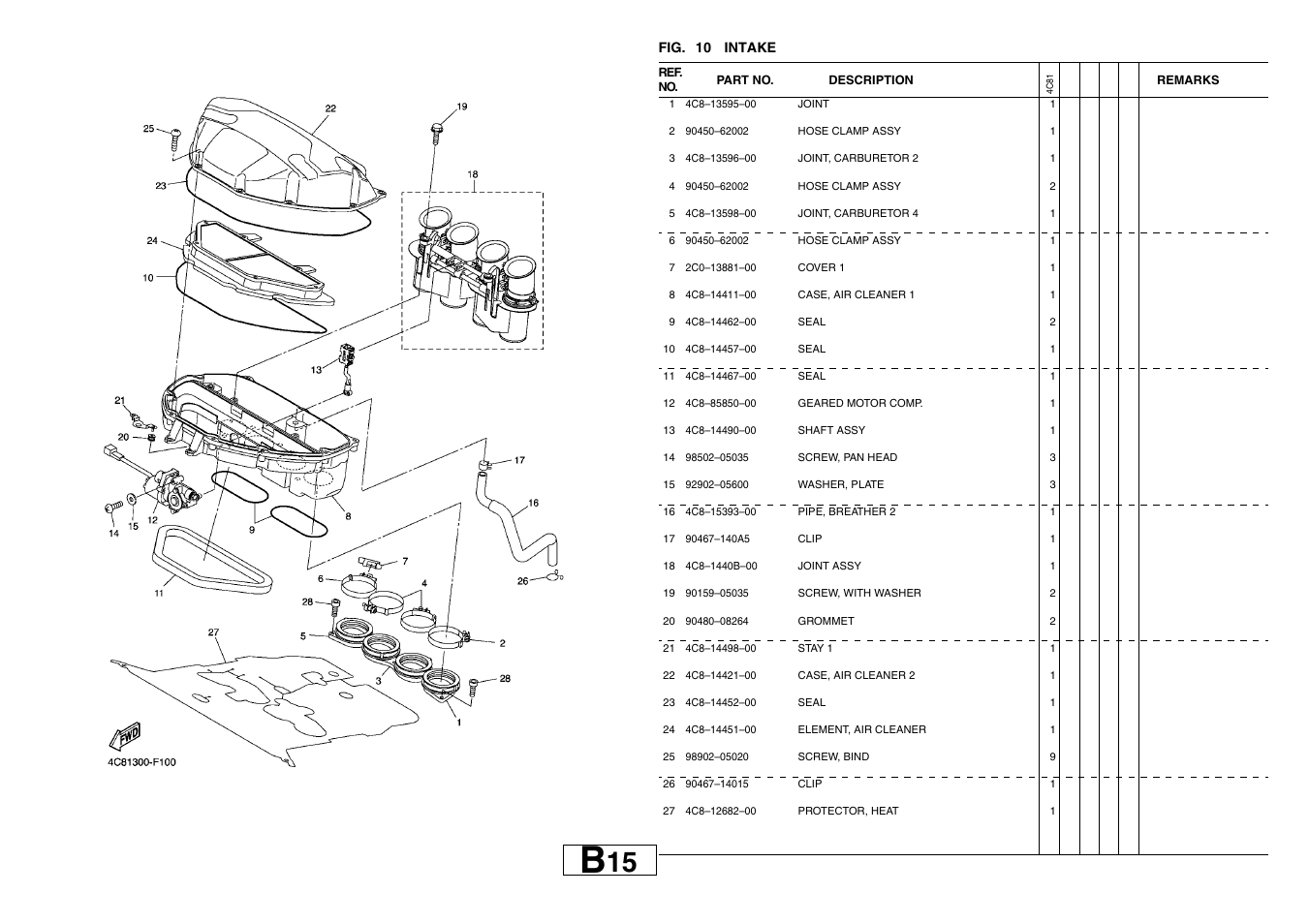 Yamaha YZF-R1(4C81) User Manual | Page 20 / 89