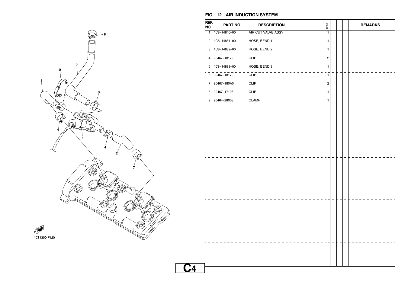 Yamaha YZF-R1(4C81) User Manual | Page 23 / 89