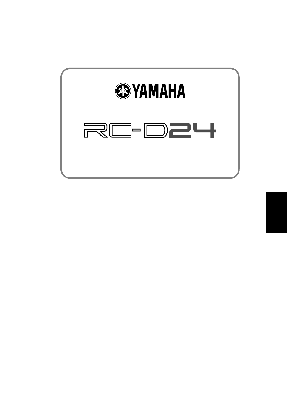 Yamaha RC-D24 User Manual | Page 50 / 62