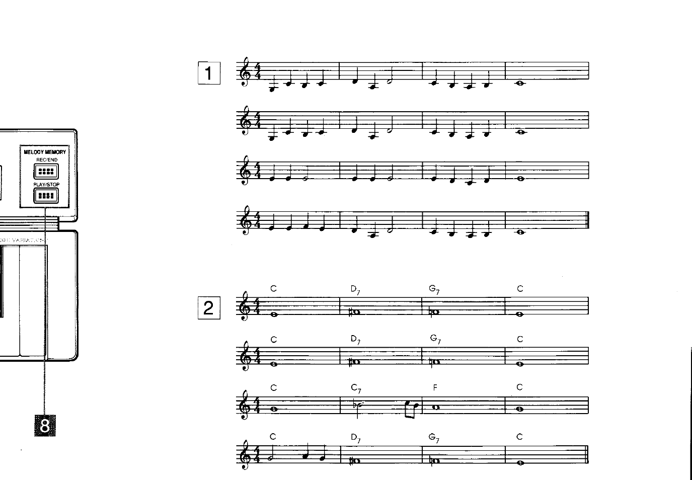 Yamaha PortaSound PSS-80 User Manual | Page 10 / 16