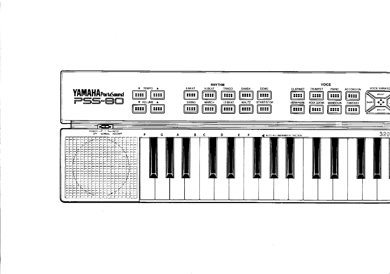 Yamaha PortaSound PSS-80 User Manual | Page 9 / 16