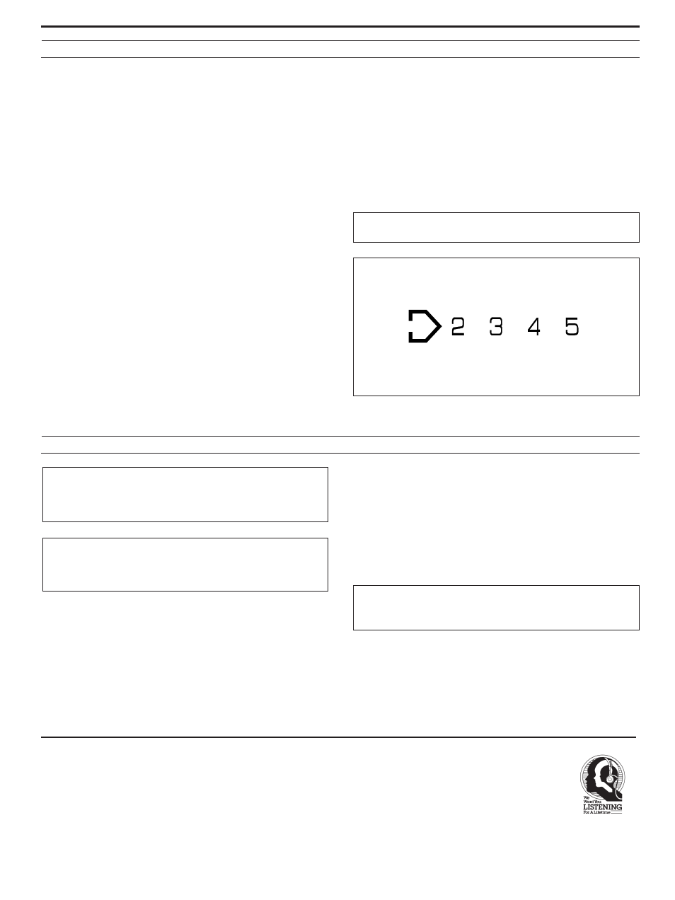 We want you listening for a lifetime | Yamaha CDC-95 User Manual | Page 3 / 15