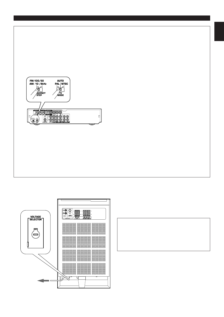 Connecting the ac supply lead, For general model only, E-17 english | Connections | Yamaha AV1 User Manual | Page 19 / 57