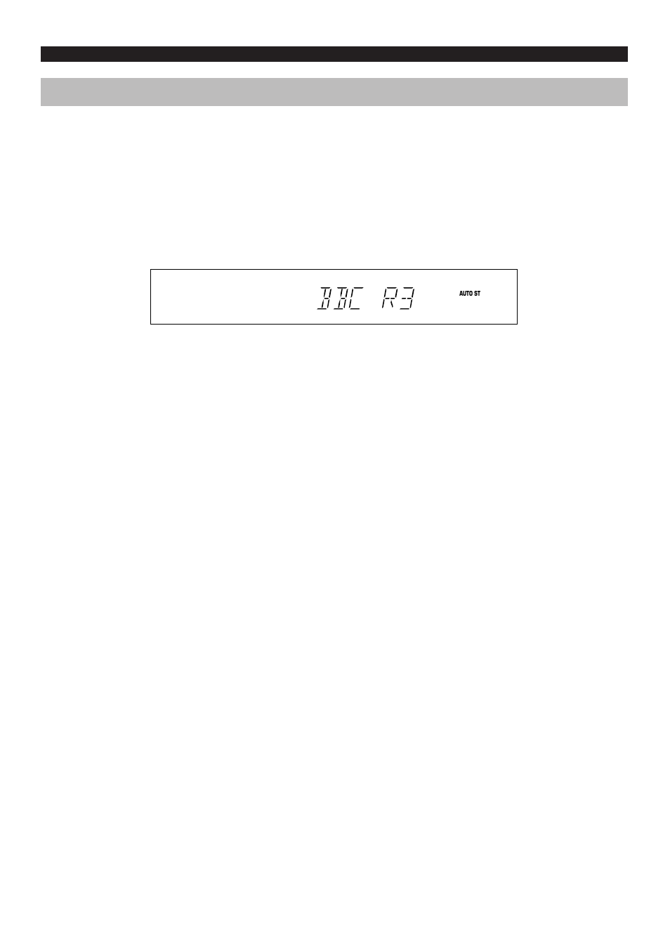 Receiving rds stations, U.k. and europe models only | Yamaha AV1 User Manual | Page 40 / 57