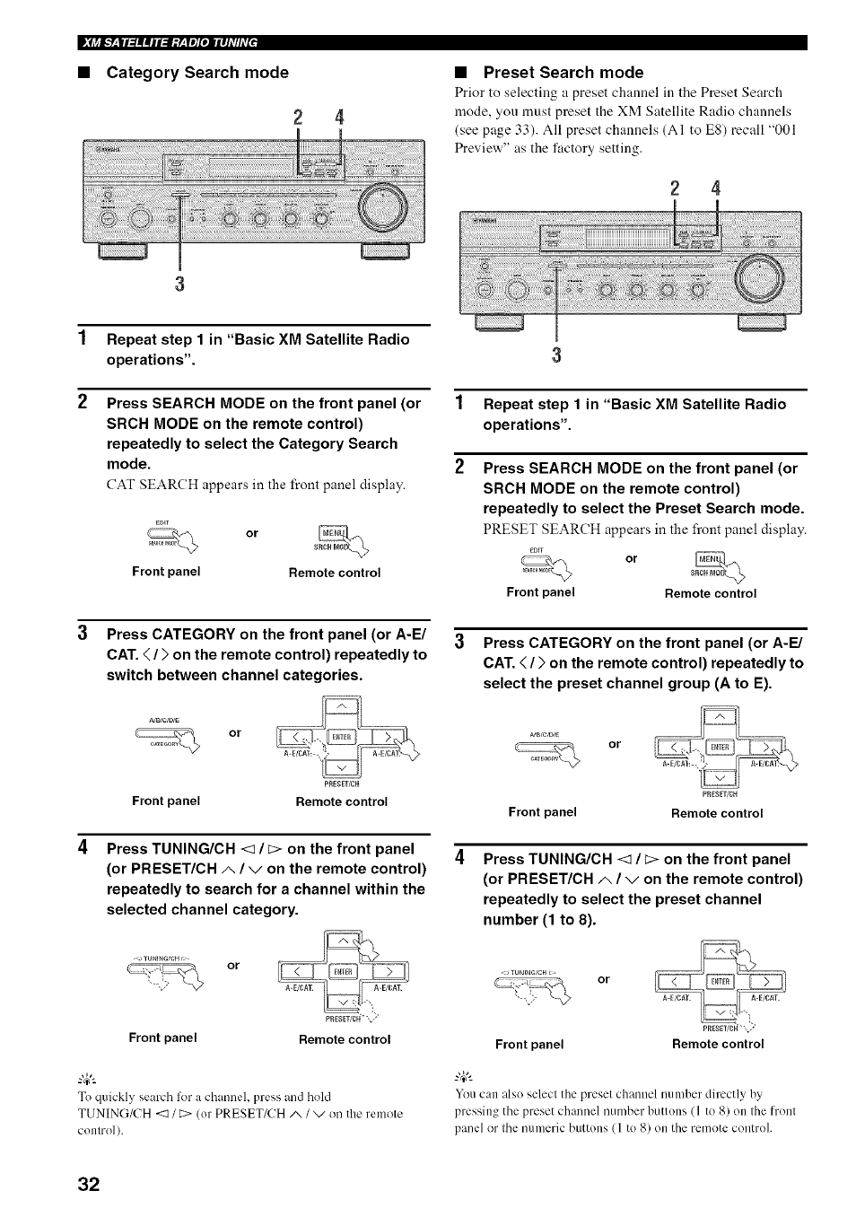 11 all 1 | Yamaha RX-497 User Manual | Page 36 / 53