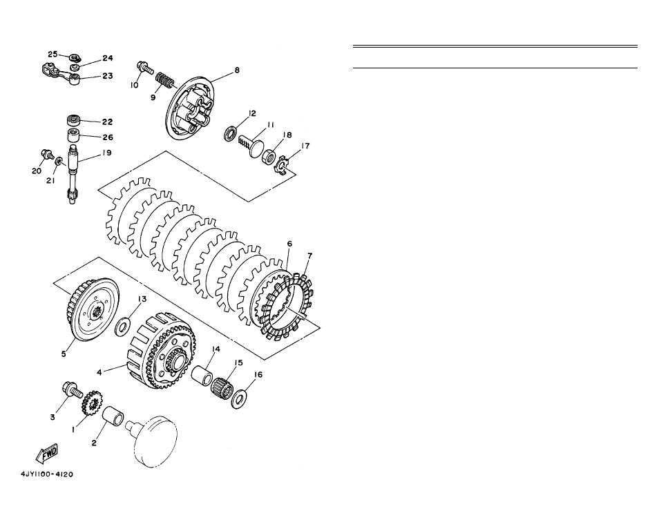 Clutch | Yamaha YCDCMP User Manual | Page 15 / 48