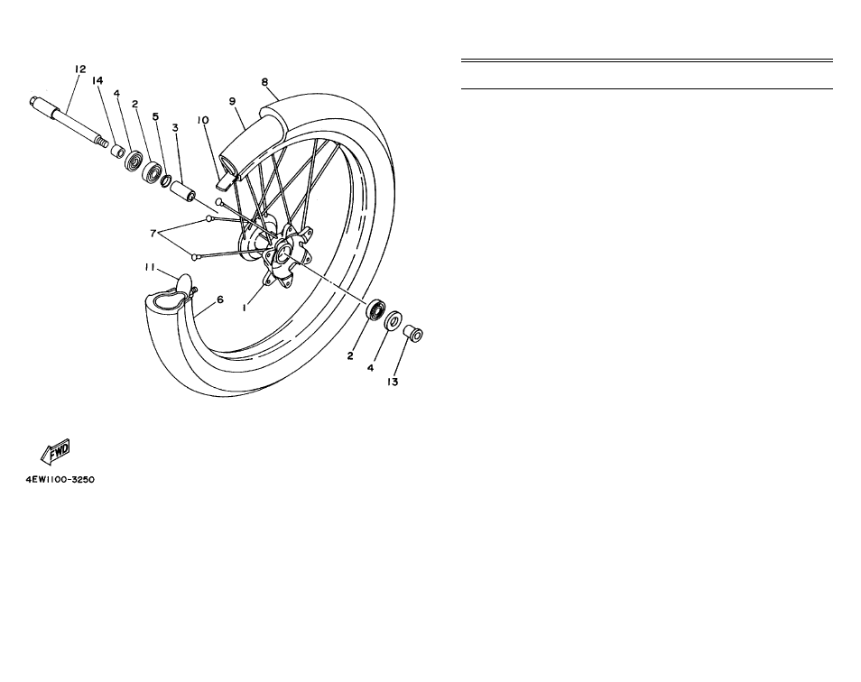 Front wheel | Yamaha YCDCMP User Manual | Page 32 / 48