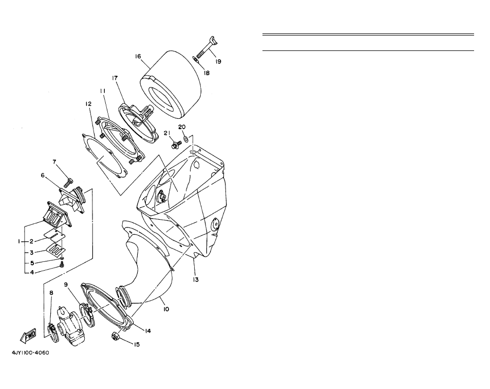 Intake | Yamaha YCDCMP User Manual | Page 8 / 48