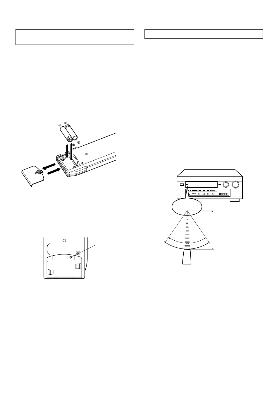 Installing batteries in the remote controller, Notes about the remote controller, 8installing batteries in the remote controller | Yamaha DSP-A2 User Manual | Page 10 / 78