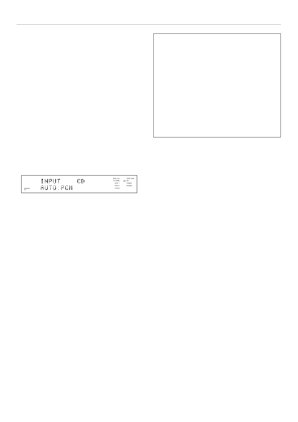 Basic operation | Yamaha DSP-A2 User Manual | Page 38 / 78