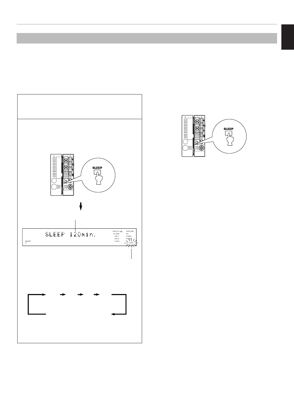 Setting the sleep timer, English | Yamaha DSP-A2 User Manual | Page 61 / 78