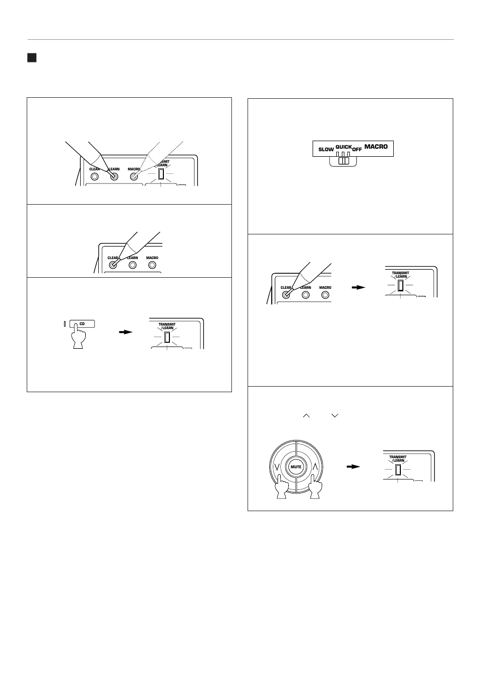 Clearing learned functions | Yamaha DSP-A2 User Manual | Page 72 / 78