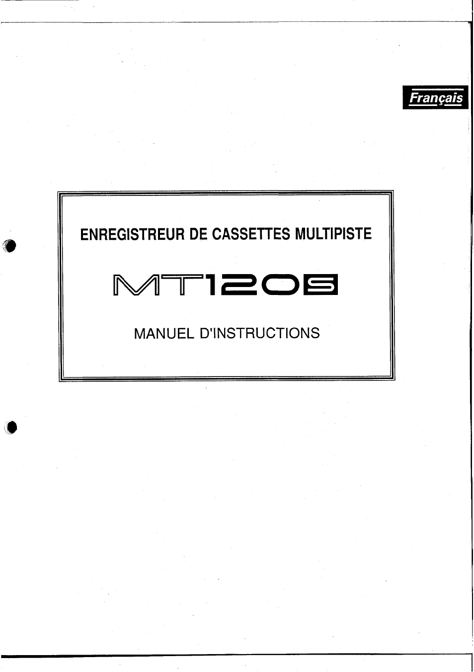 Yamaha MT120S User Manual | Page 28 / 81