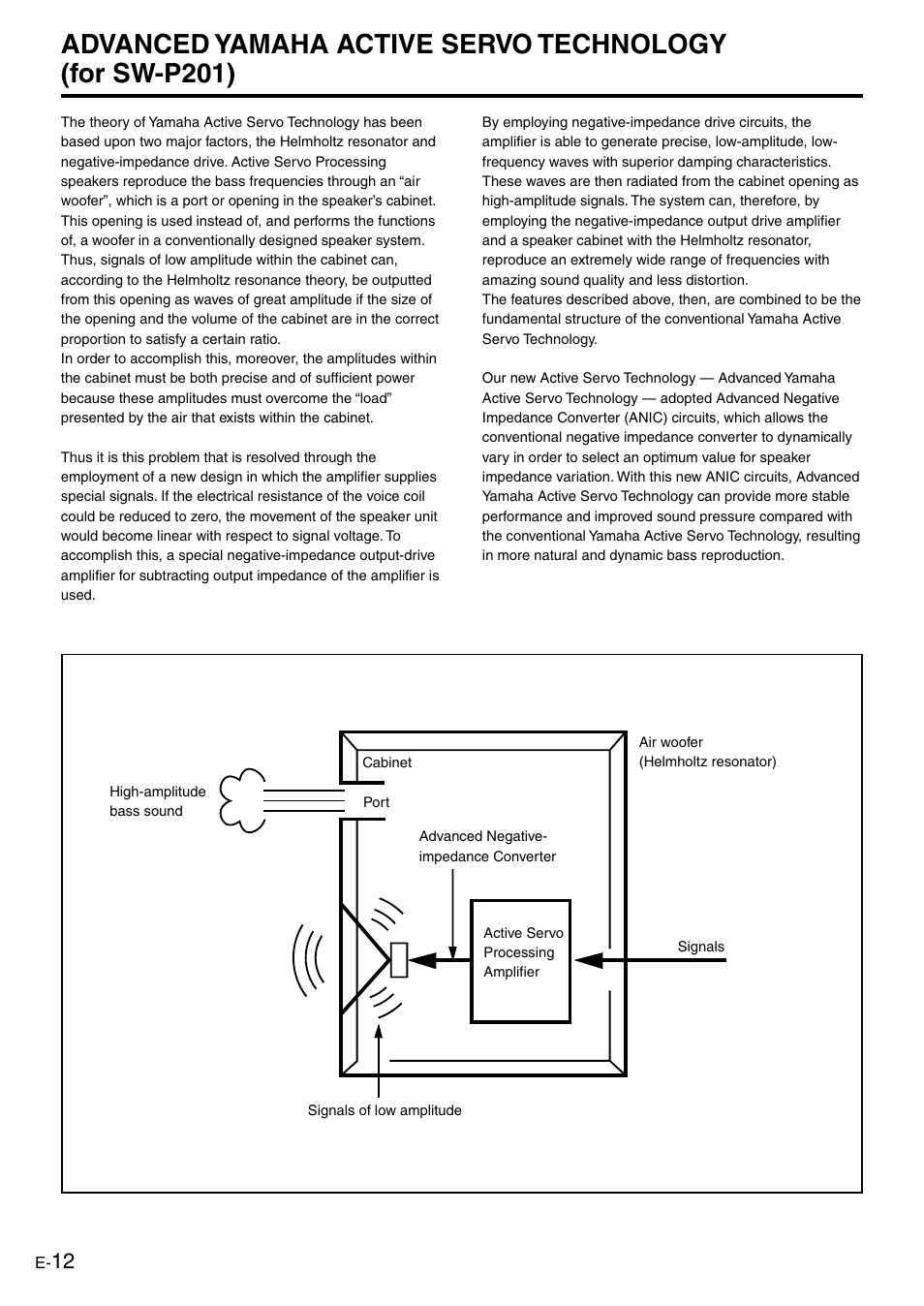 Yamaha NS-P320 User Manual | Page 16 / 19