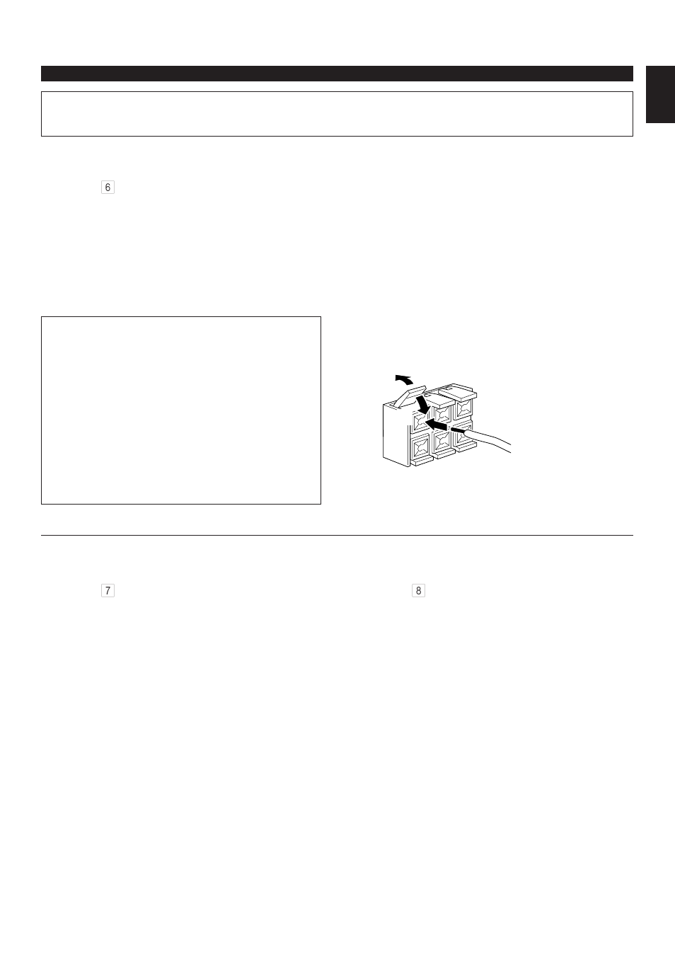 Connecting the ac supply lead, Connecting speakers, Connecting external components | Yamaha EM-202VCD User Manual | Page 17 / 51