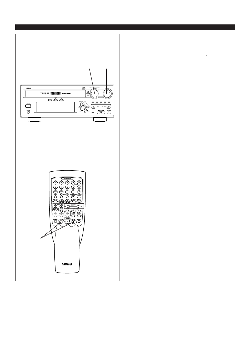 Operating external units connected with this unit, Echo, Version 2.0 / playback control | Yamaha EM-202VCD User Manual | Page 36 / 51