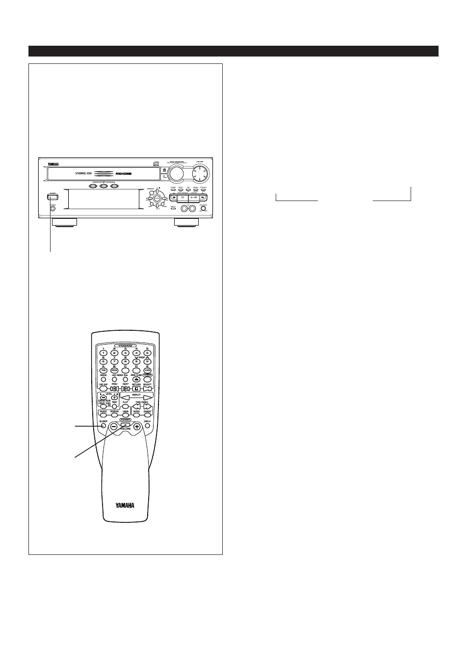 Sleep timer operation, E-40 how to use the built-in timer, Sleep power power | Echo, Version 2.0 / playback control, Play the desired sound source | Yamaha EM-202VCD User Manual | Page 48 / 51