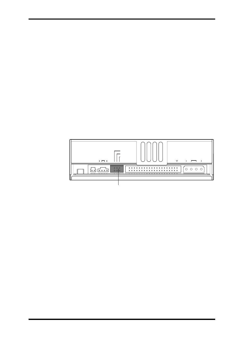 Master/slave settings, Rear panel, Chapter 2 - installing the yamaha crw4261t drive | Yamaha CRW4261t-NB User Manual | Page 11 / 25