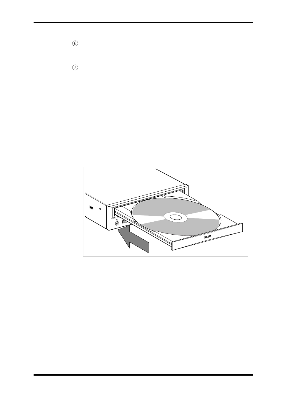 Loading a disc | Yamaha CRW4261t-NB User Manual | Page 19 / 25